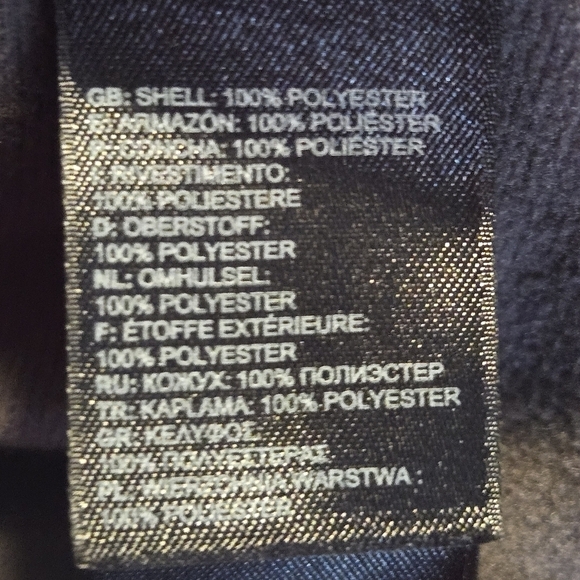 The North Face Women's Tech Glacier Fleece Quarter Zip Jacket Purple Size XS - Picture 7 of 10